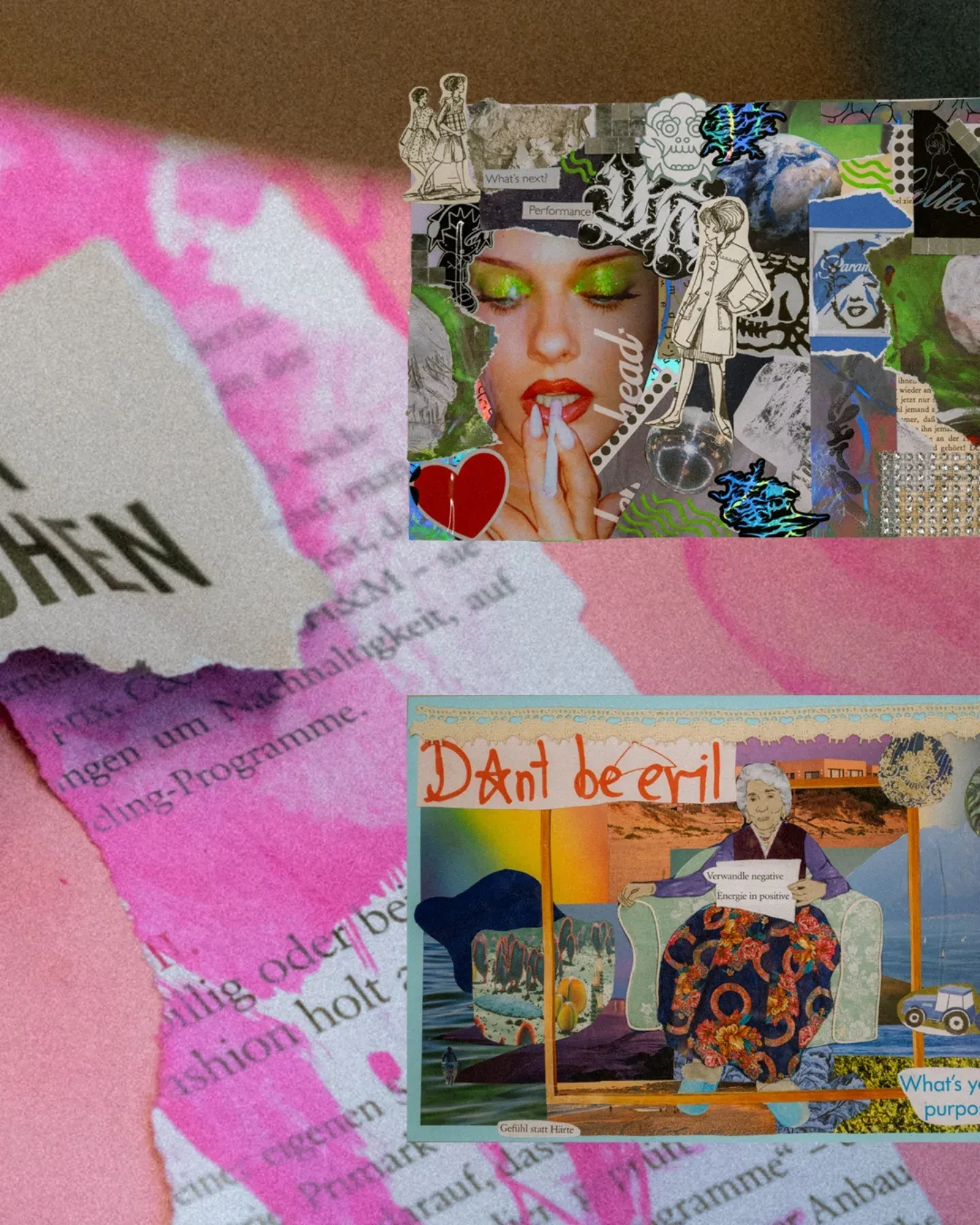 Collage-Workshop Impression 3