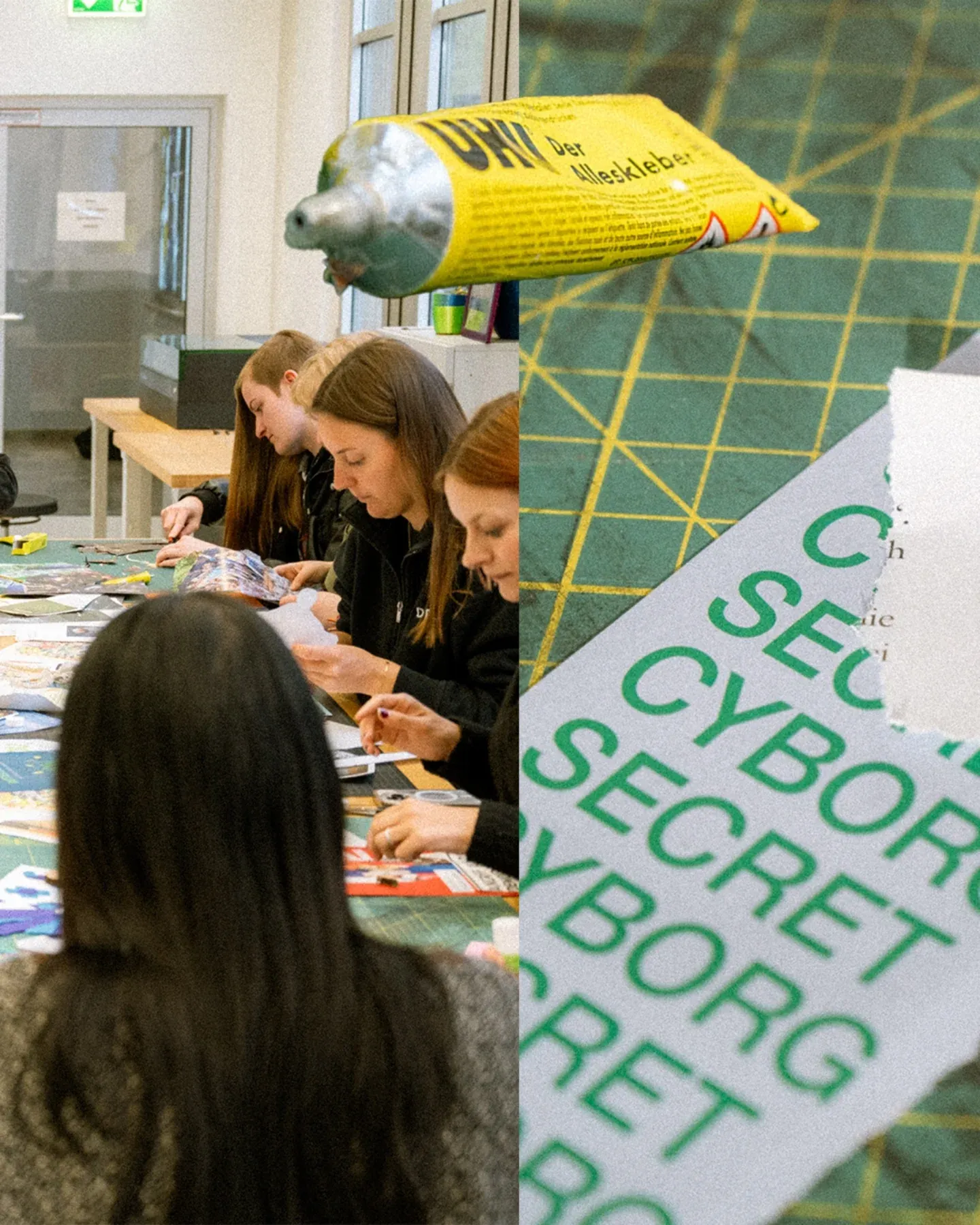 Collage-Workshop Impression 6